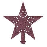 Estrella, Punta de Árbol de Navidad, Color Rosa