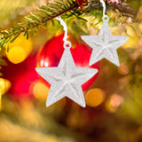 Mini Estrellas Navideñas color Blanco