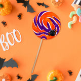 Paleta de Caramelo, Araña, Color Morado, Halloween