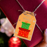 Gift Tags Navideños, Happy Holidays, 8 pzas