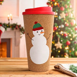 Termo Navideño para Café, "Joy To The World"