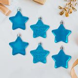 Set de Mini Estrellas, 6 pzas, Color Azul