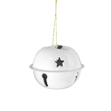 Cascabeles Navideños, 6 pzas, Color Blanco