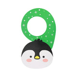 Pingüino, Adorno para Manija de Puerta Navideño