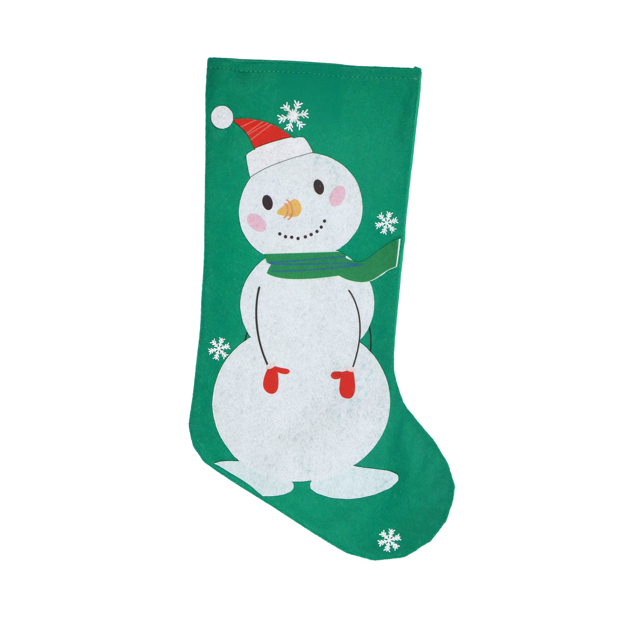 Bota Navideña, Muñeco de Nieve, 43x23 cm