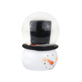 Muñeco de Nieve, Bola de Nieve de Cerámica y Cristal