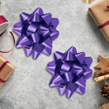 Moños para Regalo, Color Morado, 10 cm