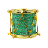 Set Mini Tambores, Color Verde, 6 pzas
