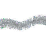 Guirnalda Navideña de Tinsel, Color Plata