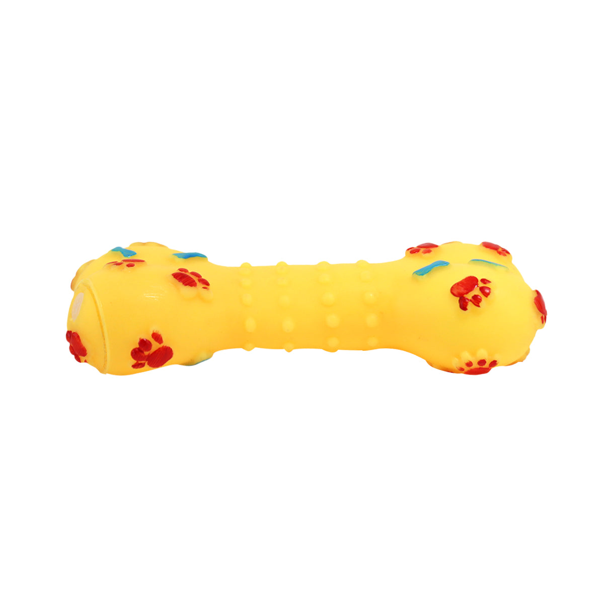 Juguete Hueso Chillón para Perro, Color Amarillo