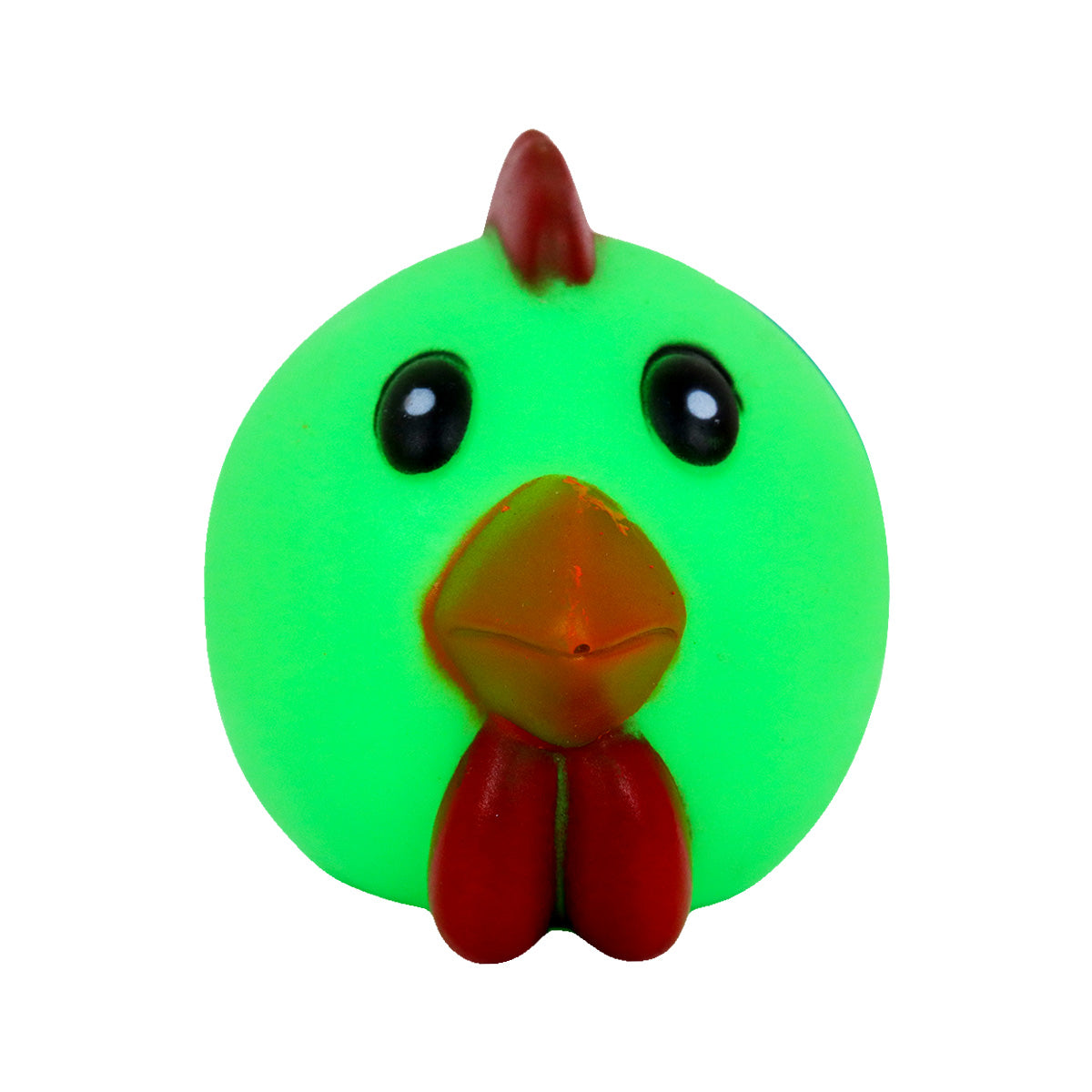 Juguete en Forma de Gallina color Verde para Mascota