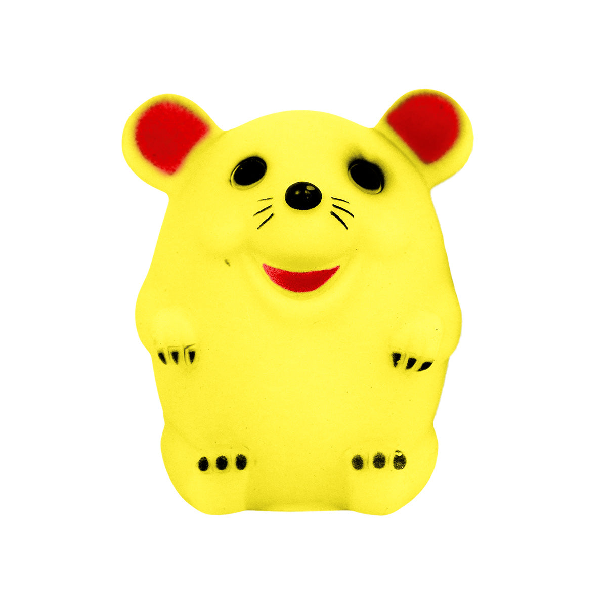 Juguete en Forma de RatÃ³n color Amarillo para Mascota