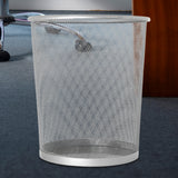 Cesto color Plata para Basura