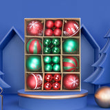 Set Esferas de Navidad, Color Rojo y Verde, 40 pzas