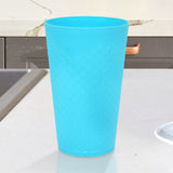 Vasos de Plástico, Color Azul, 2 pzas.