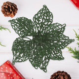 Flor Ornamento Navideño, Color Verde