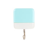 Colgador Multiusos color Aqua con Blanco, 2 pzas