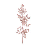 Vara de Follaje Artificial, Color Rose Gold