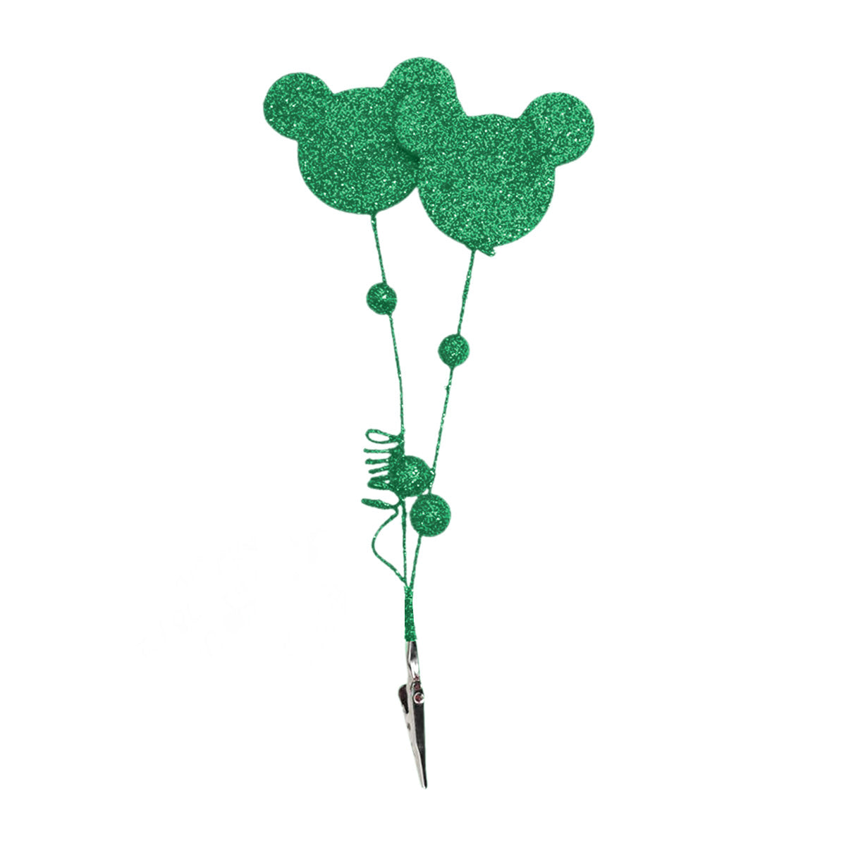 Follaje Decorativo de Mickey Mouse color Verde, 28 cm