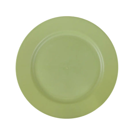Plato Trinche de Plástico, Color Verde