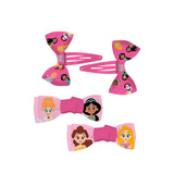 Set de 2 Clips y 2 MoÃ±os para el Cabello "Princesas", EdiciÃ³n Disney 100