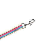 Correa para Mascota, Color Rosa con Azul