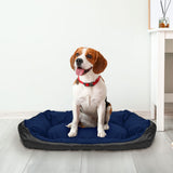 Cama para Mascota, 43x32 cm, Color Azul