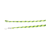 Correa para Mascota Doble Tejido, Color Amarillo y Verde