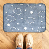 Tapete de Nube Suave color Gris, 40x59cm