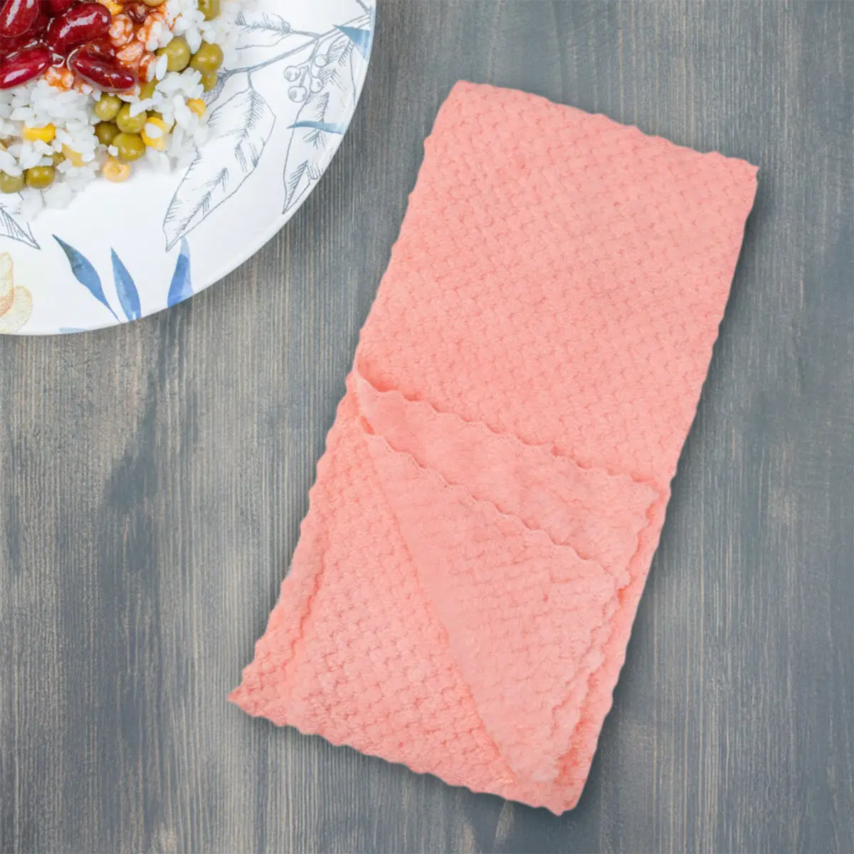 Trapo de Microfibra, 2 pzas, Color Rosa