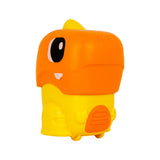 Cochecito de Juguete en Forma de Dinosaurio color Naranja para Niños