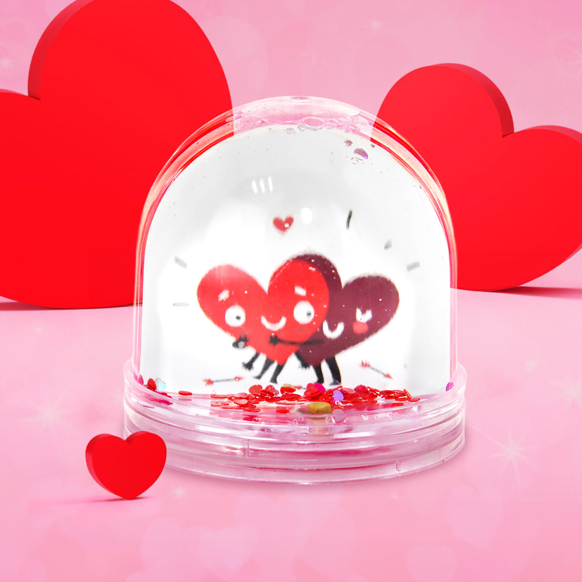 Esfera Corazones Decorada de San Valentí­n, Portarretratos