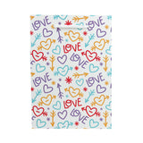 Bolsa de Regalo Decorada con Corazones