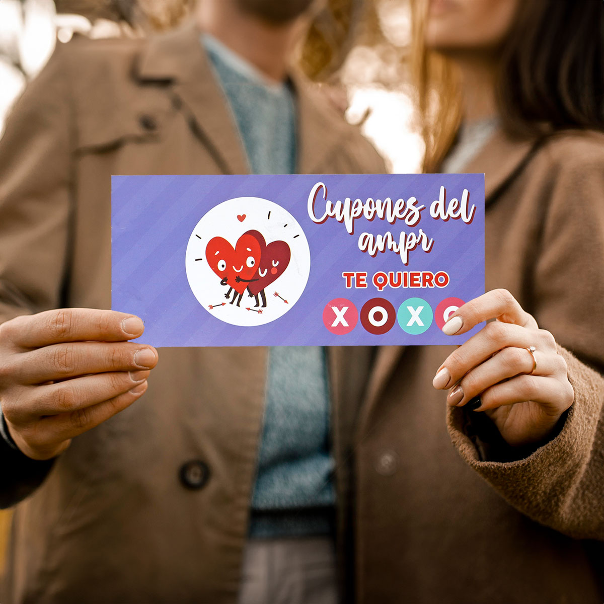 Cupones de "Te Quiero" para el Dí­a de San Valentí­n, 10 pza.