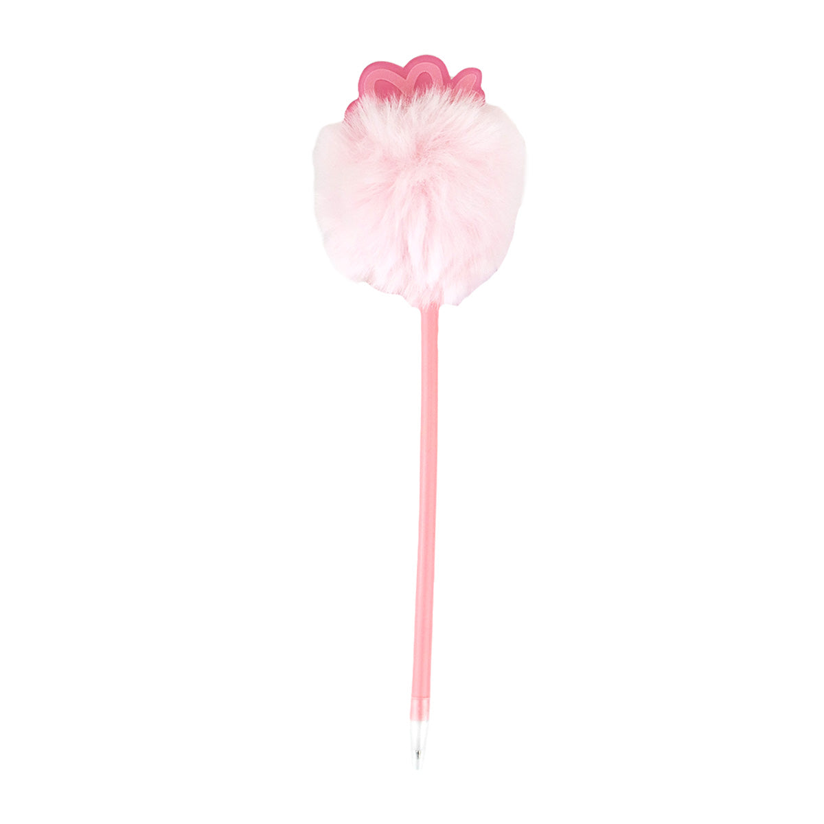 Bolí­grafo con Peluche, color Rosa