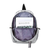 Mochila, Be Your Style, Color Gris