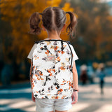 Mochila con Diseño de Flores