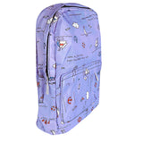 Mochila con Diseño de Barquitos, Color Morado