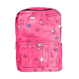 Mochila con Diseño de Barquitos, Color Rosa
