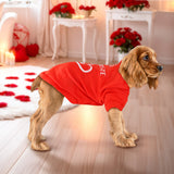 Playera para Mascota Mi Corazón, color Rojo