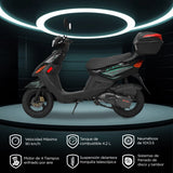 Motocicleta Acapulco Kiwo 150 2025, color Verde
