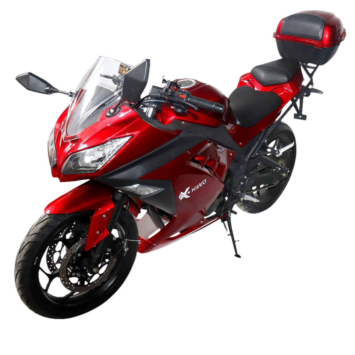Motocicleta Kiwo Fuji 250 2025, color Rojo