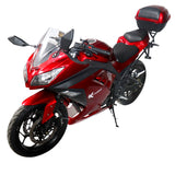Motocicleta Kiwo Fuji 250 2025, color Rojo