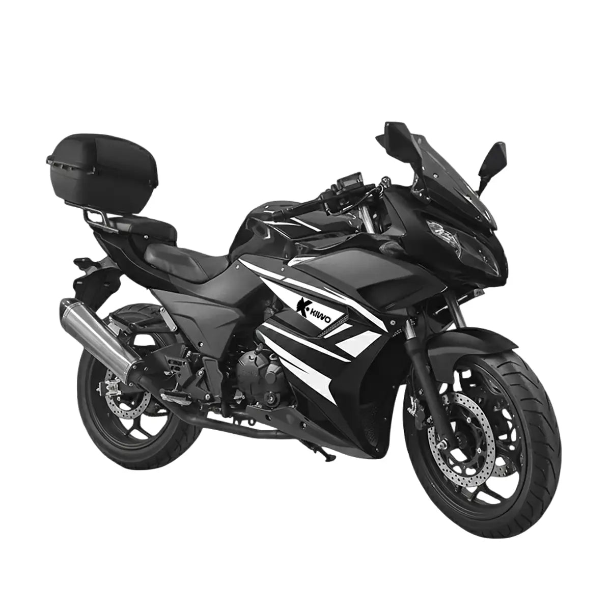 Motocicleta Kiwo KWR 250 2025, Color Negro