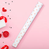 Papel de Regalo de Corazones, color Rosa