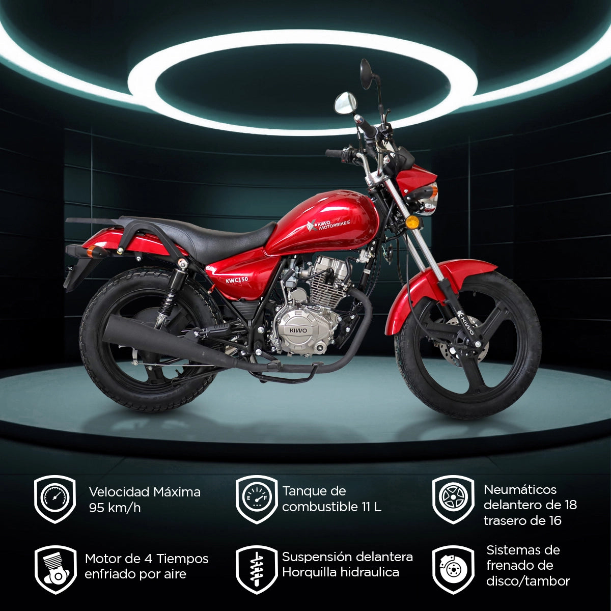Motocicleta Kiwo KWC150 2025