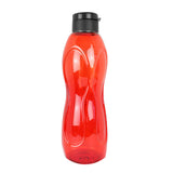 Botella de Agua de Plástico, Color Rojo, 26x7 cm