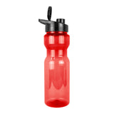 Botella de Agua de Plástico, Color Rojo, 850 ml