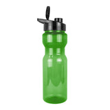 Botella de Agua de Plástico, Color Verde, 850 ml