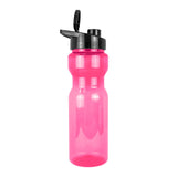 Botella de Agua de Plástico, Color Rosa, 850 ml